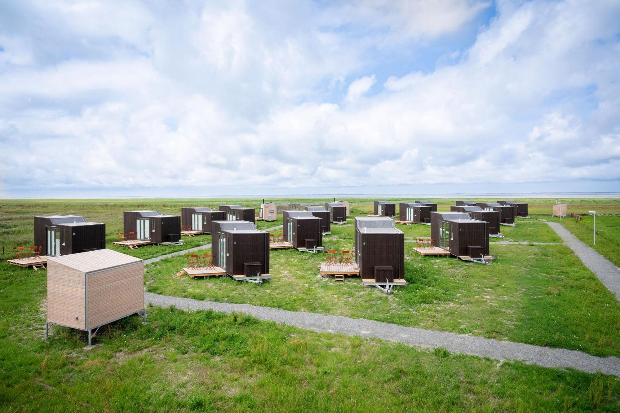 Tiny House Nature 12 Innenlage - Green Tiny Village Harlesiel カロリーネンジール エクステリア 写真